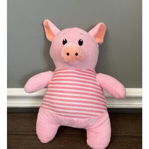 Munelocos Pink Striped  Pig Plush